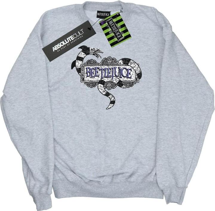 Beetlejuice Sandworm Logo Sweatshirt