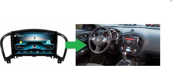 Actual product image No Name Radio Gps Navigation Nissan Juke 2010+ Android (9")