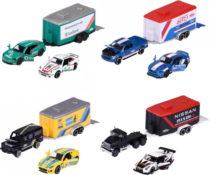 Actual product image Majorette Race Trailer