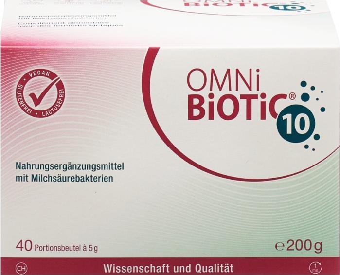 Actual product image Omni Biotic 10 (40 Piece, Powder, 200 g)