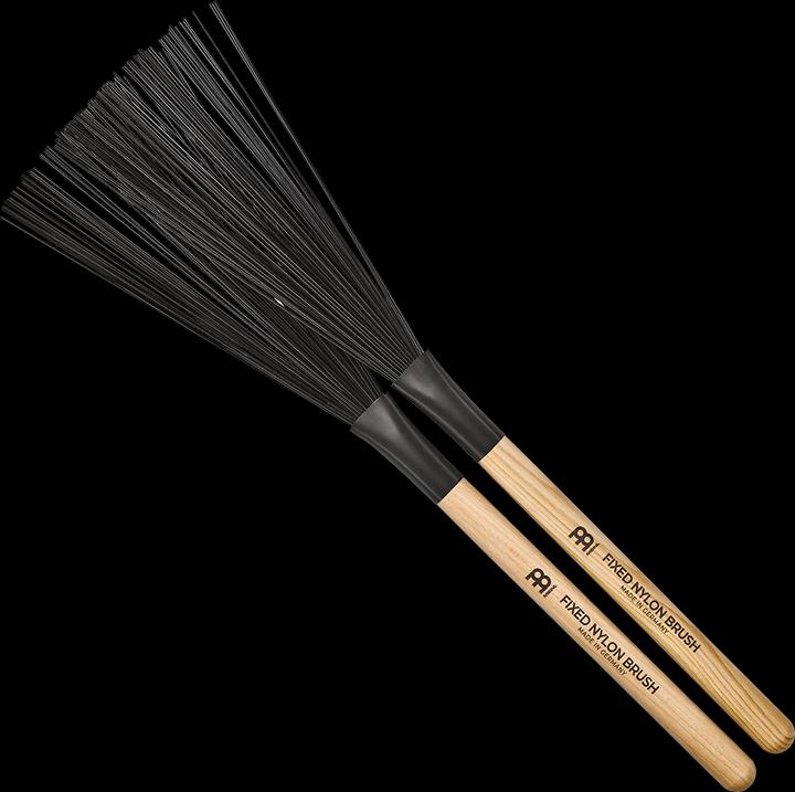 Actual product image Meinl Fixed Nylon Wire Brush Jazz Broom (Drumsticks)