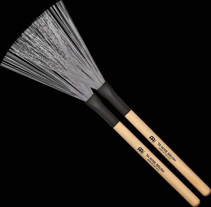 Actual product image Meinl 7A Fixed Wire Brush Jazz Broom (Drumsticks)