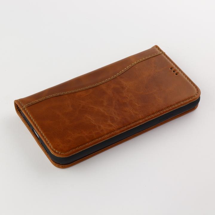 Actual product image Fierre Shann Fourre Flip cuir véritable (Apple iPhone 13 Pro Max)