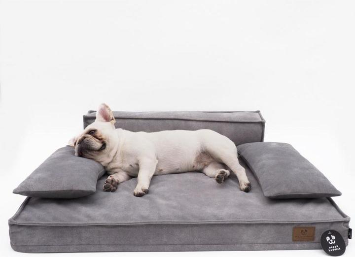 Image du produit Peppy buddies Relax Lounge bed 90x70cm, Grey - (697271866756) (Chien)