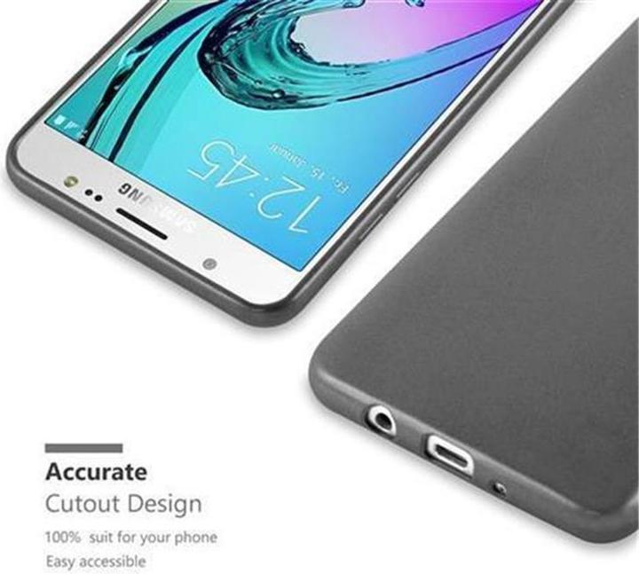 Actual product image Cadorabo TPU Matt Metallic Cover (Samsung Galaxy J5 (2016))