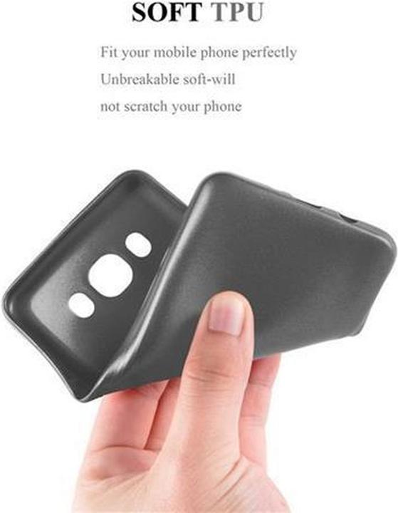 Actual product image Cadorabo TPU Matt Metallic Cover (Samsung Galaxy J5 (2016))