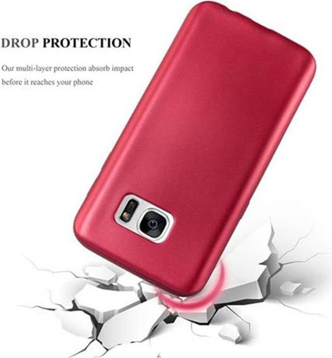 Actual product image Cadorabo TPU Matt Metallic Cover (Samsung Galaxy S7)