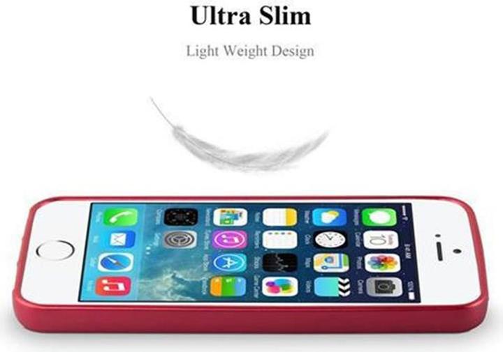 Produktbild Cadorabo TPU Matt Metallic Cover (Apple iPhone 5)