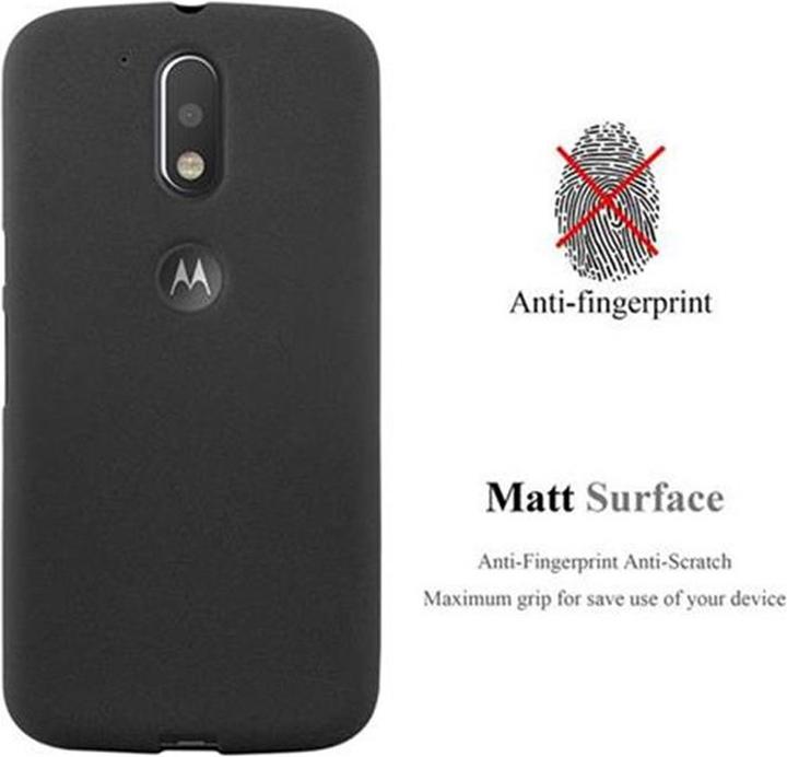 Produktbild Cadorabo TPU Frosted Cover (Motorola Moto G4 Plus, Motorola Moto G4)