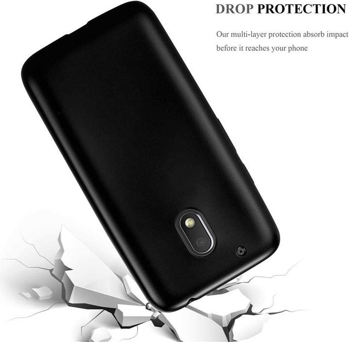 Productafbeelding Cadorabo TPU Matte Metallic Hoes (Motorola Moto G4 Play)