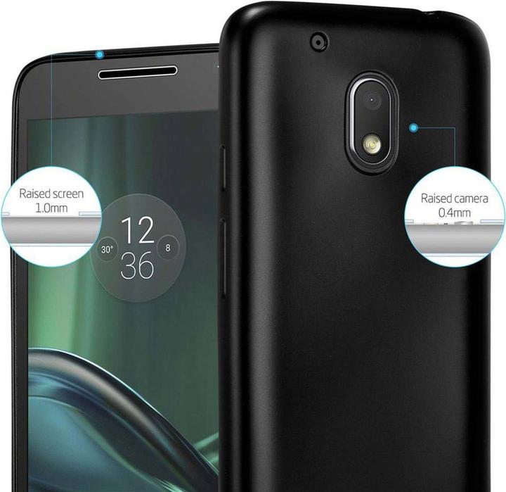 Productafbeelding Cadorabo TPU Matte Metallic Hoes (Motorola Moto G4 Play)