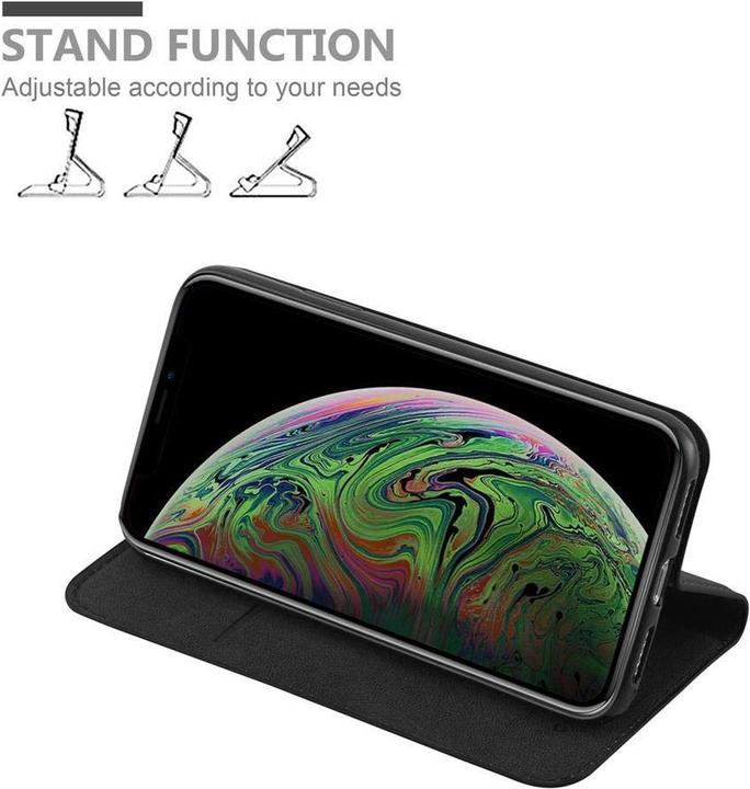 Productafbeelding Cadorabo Boek Onzichtbare Magneetband (Apple iPhone XS Max)