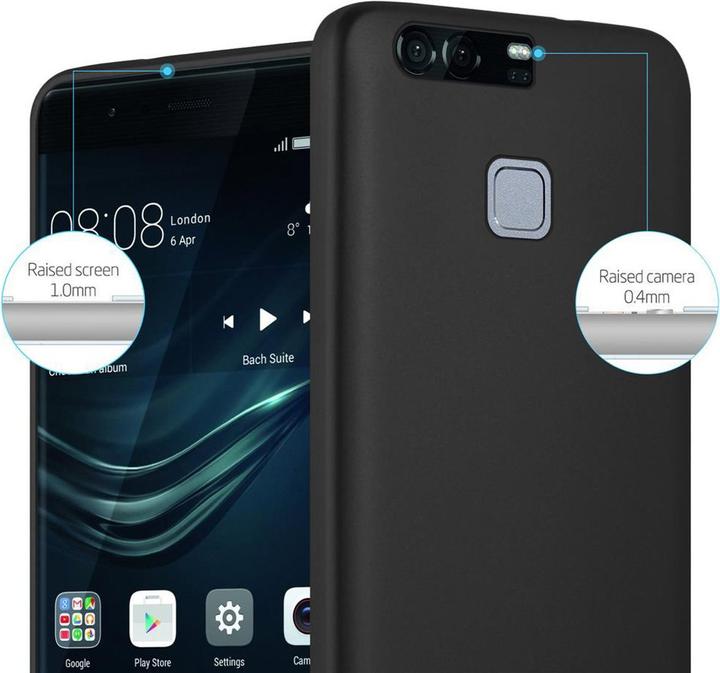 Productafbeelding Cadorabo TPU Matte Metallic Hoes (Huawei P9 Plus)