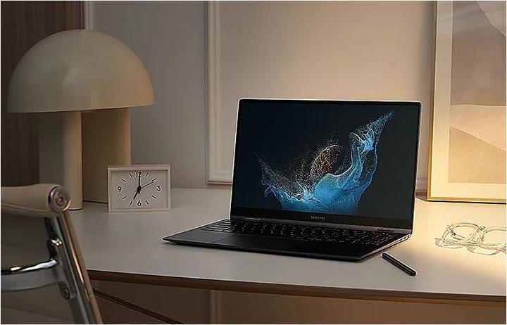 Image du produit Samsung Galaxy Book2 Pro 360 (clavier français) (15.60", Intel Core i7-1260P, 16 Go, 512 Go, Sans disposition de clavier)
