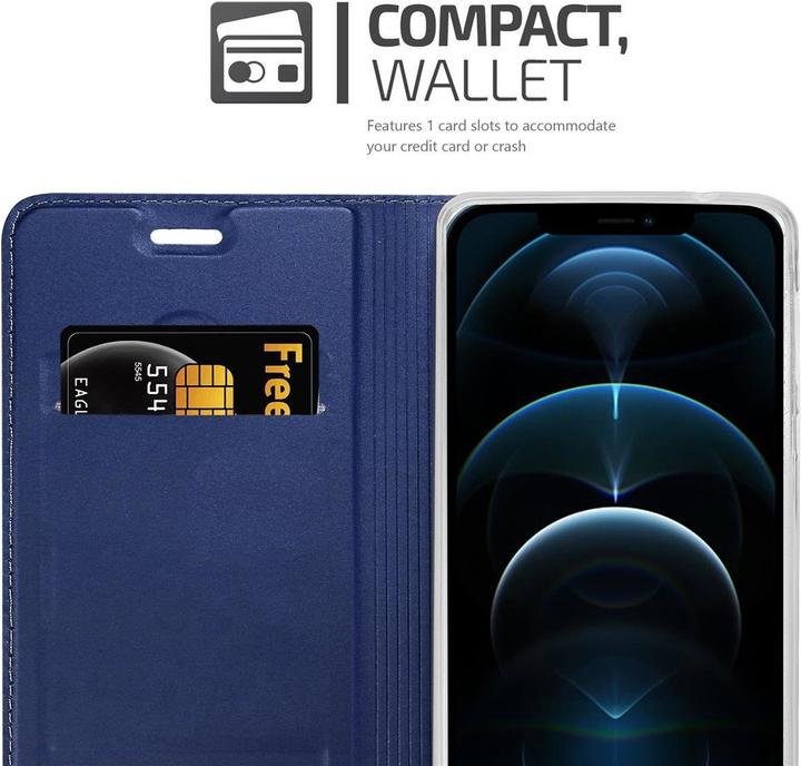 Actual product image Cadorabo Book Classy Style Cover (Apple iPhone 12 Pro Max)