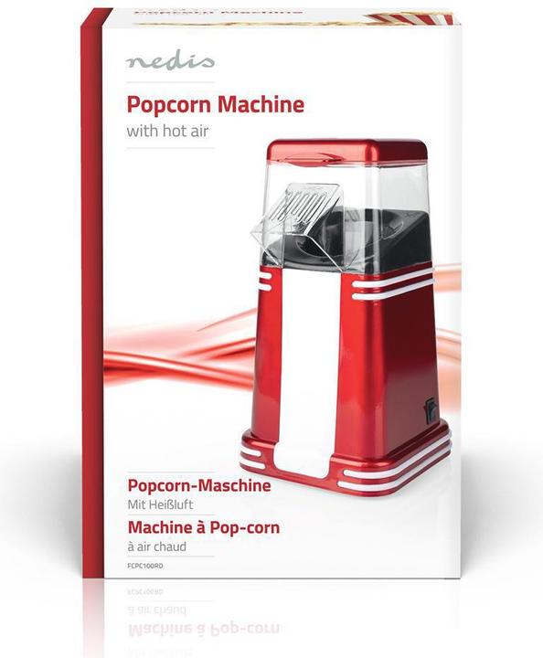 Produktbild Nedis FCPC100RD Popcorn-Mashine, Rot