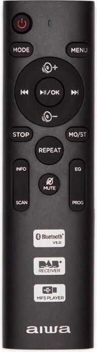 Actual product image Aiwa BBTC-660DABBK (DAB+, FM, Bluetooth)