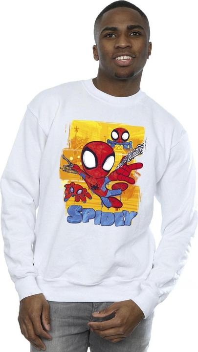 Immagine prodotto Spidey And His Amazing Friends Flying Felpa Uomo (XL)