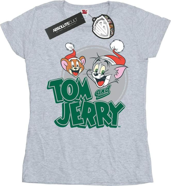 Tom & Jerry Christmas Greetings TShirt (XXL)