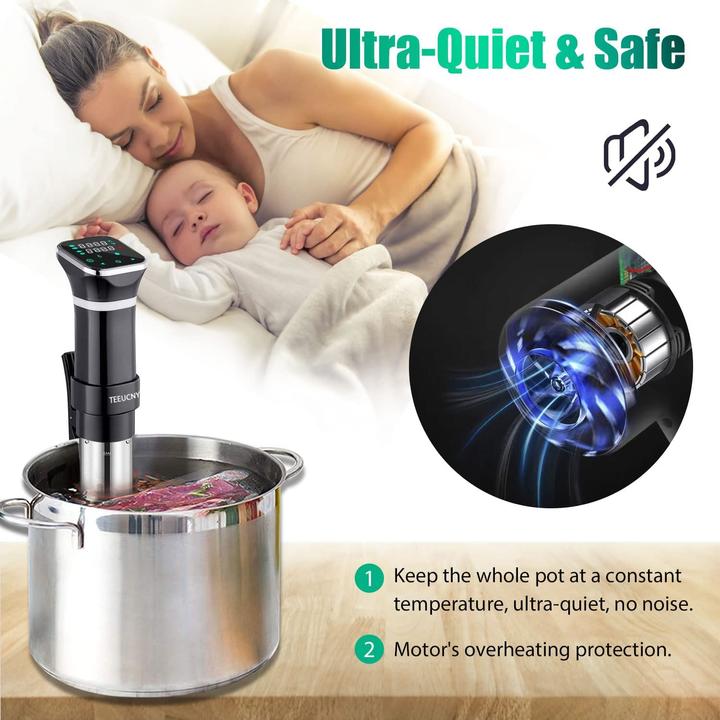 Image du produit Teeucny Stick Sous-vide 1100W