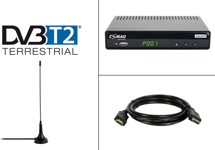 Image du produit Comag Bundle DVB-T2 Home avec antenne passive (DVB-T2)