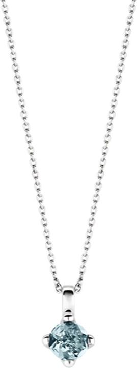 Immagine prodotto Ti Sento Milano Collana con cristallo azzurro 3926WB/42 (Argento 925, 48 cm)
