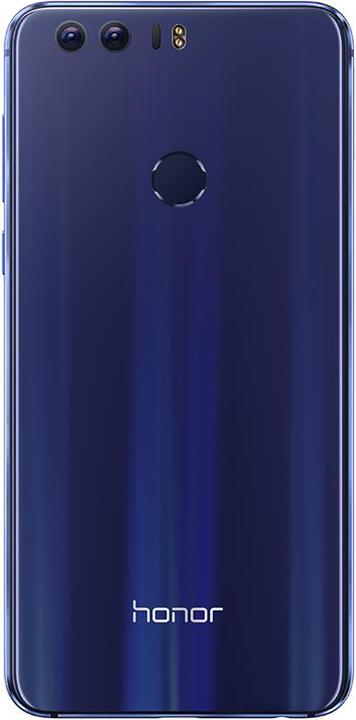 Produktbild Honor 8 (32 GB, Blue, 5.20", Hybrid Dual SIM, 12 Mpx, 4G)