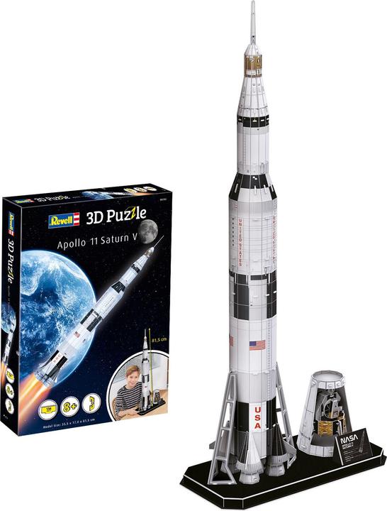 Image du produit Revell Apollo 11 Saturn V (136 pièces)