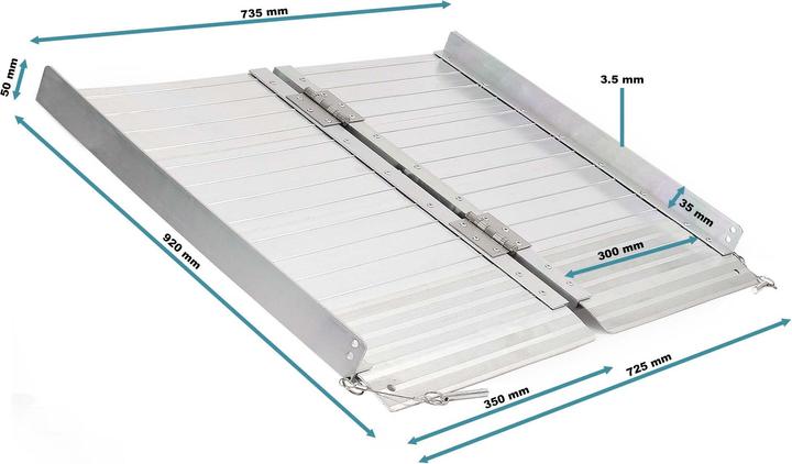 Produktbild Wiltec Rollstuhlrampe