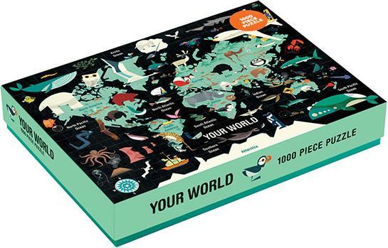 Image du produit Mudpuppy Ton monde, puzzle 1000pcs (1000 pièces)