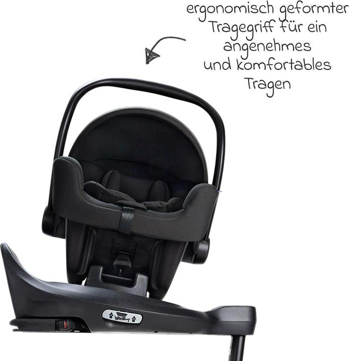 Actual product image Graco SnugLite i-Size Babyschale inkl. SnugTurn Base (Baby car seat, ECE R129/i-Size Standard)