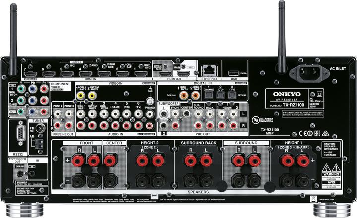 Actual product image Onkyo Tx-Rz1100 (9.2 Channel, FM)