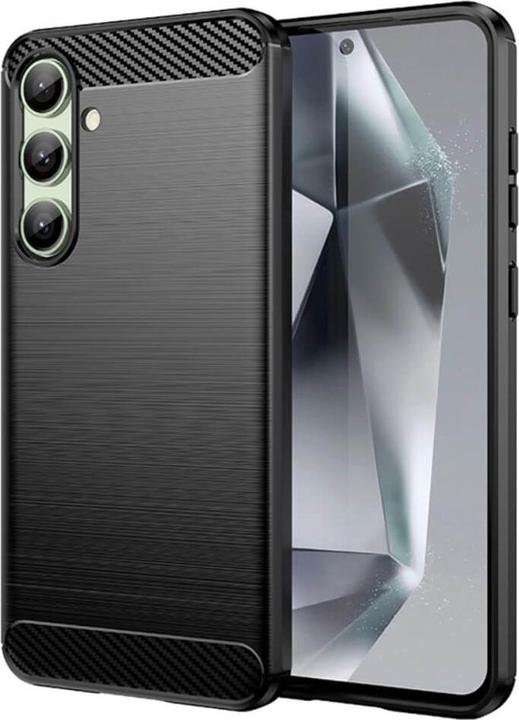 Produktbild Cover-Discount FE - Metall Carbon Look Hülle (Samsung Galaxy S24 FE)