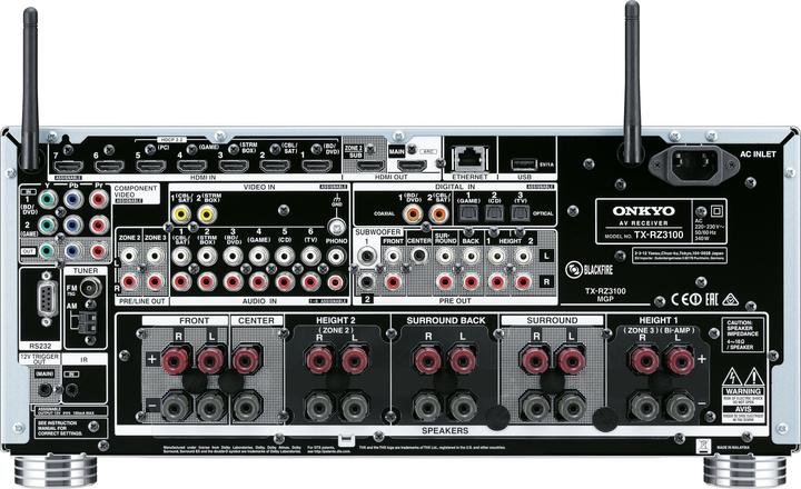 Produktbild Onkyo Tx-Rz3100 (11.2 Kanal, FM)