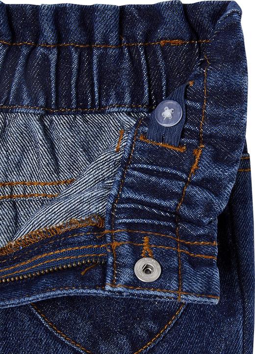 Produktbild Vertbaudet Mädchen Paperbag-Jeans mit Herz-Taschen (98)