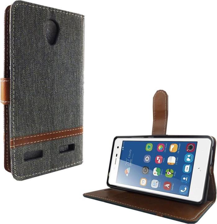 Produktbild König Design Hülle Handy Schutz für ZTE Blade L7 Case Cover Tasche Wallet Etui Handyhülle Neu (ZTE Blade L7)