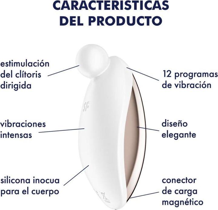 Image du produit Satisfyer Spot On 2 Vibromasseur à Poser Blanc