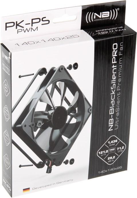 Produktbild Noiseblocker NB-BlackSilentPRO PK-PS (140 mm, 1 x)