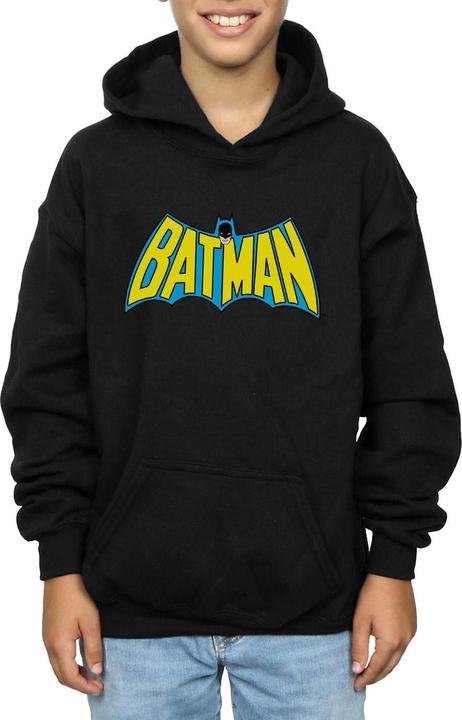 Actual product image Boys Batman Retro Logo Hoodie (152, 158)