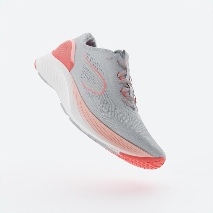 Immagine prodotto Kiprun Scarpe da corsa da donna - KS500 2 grigio/corallo (37)