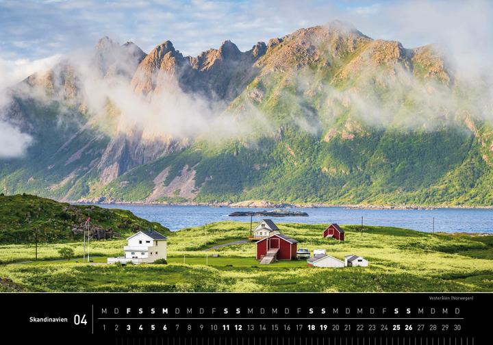 Actual product image Skandinavien Premiumkalender 2026 (50 x 35 cm, Hardcover, German)