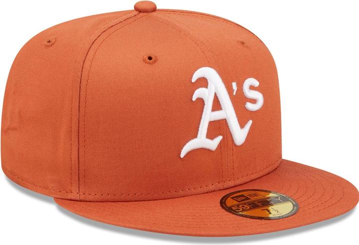Produktbild New Era 59Fifty Fitted Cap - Oakland Athletics rust - 7 (7)