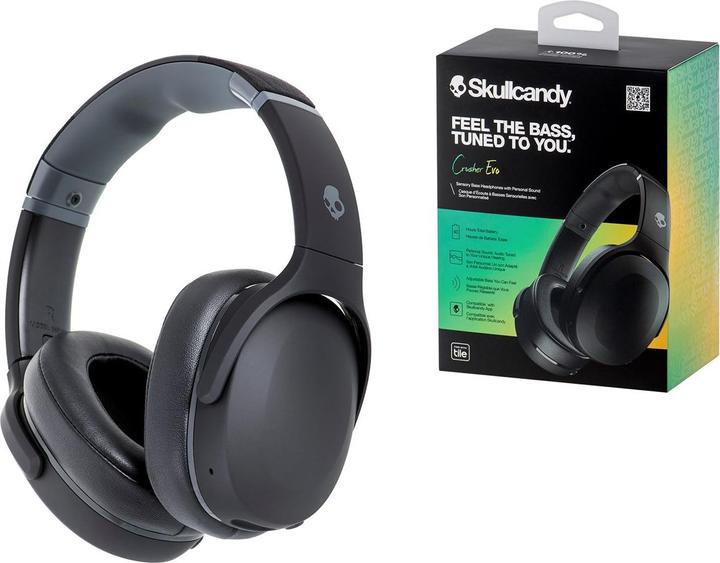 Produktbild Skullcandy Crusher Evo (keine Geräuschunterdrückung, 40 h, Kabelgebunden, Kabellos)