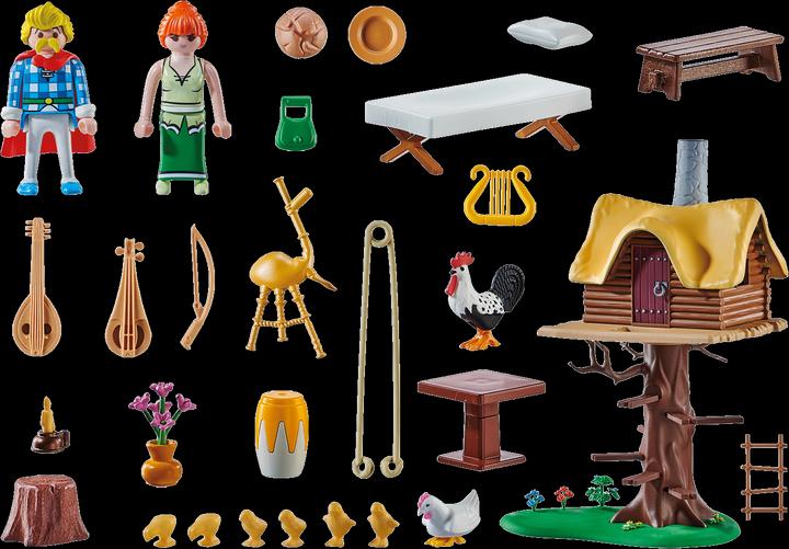 Immagine prodotto Playmobil Asterix: Troubadix con casa sull'albero (71016, Playmobil Asterix)