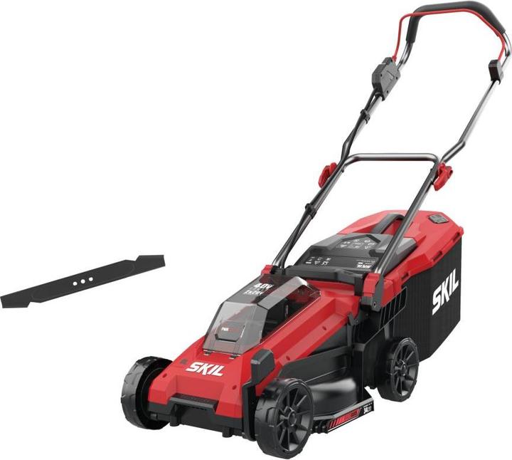 Image du produit Skil Tondeuse à gazon sans fil 40V 0130 CA sans batterie ni chargeur, 34cm (Fonctionnement sur batterie)