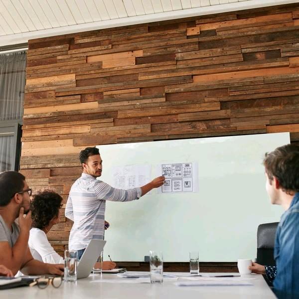 Actual product image Master of Boards Glass board Safety glass (45 x 60 cm)