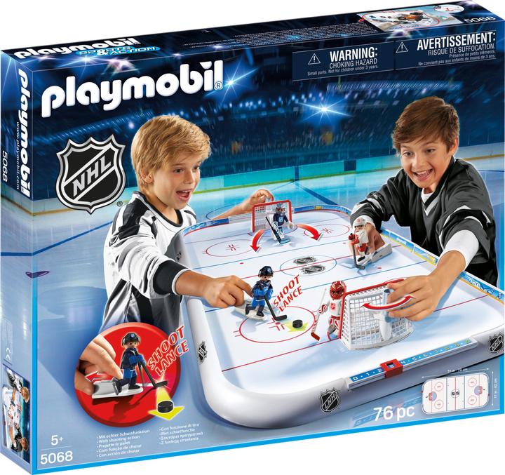 Immagine prodotto Playmobil Arena di hockey su ghiaccio NHL (5068, Playmobil Sport e azione)