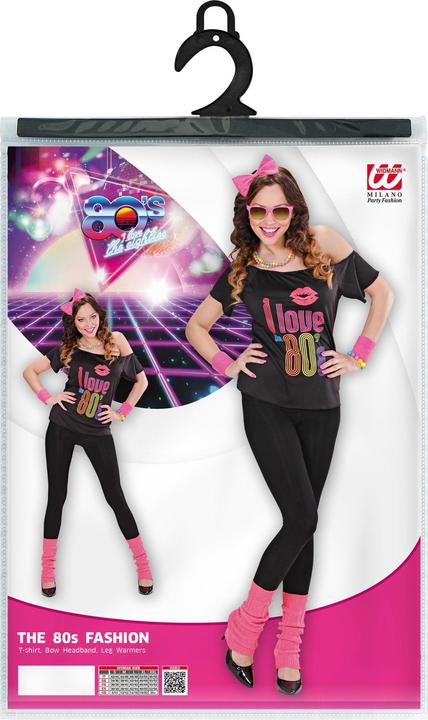 Actual product image Widmann 80's Girl Costume (One size)