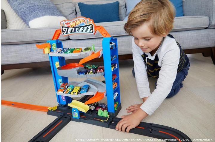 Produktbild Hot Wheels City Stunt Garage Spielset
