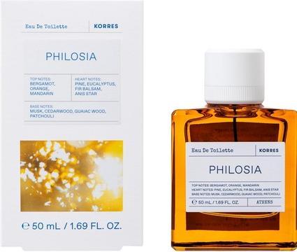 Actual product image Korres Philosia Eau de Toilette 50ml (Eau de toilette, 50 ml)